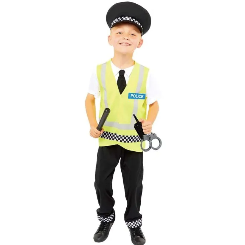 Kids Police Officer Costume from The Dressing Up Box