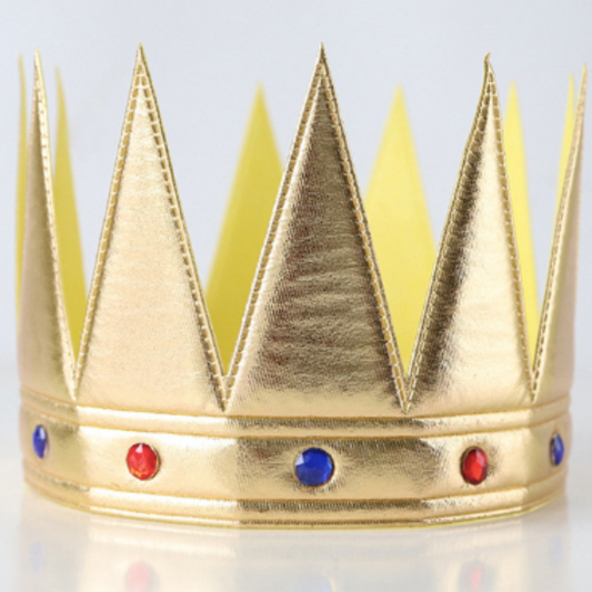 Kids Gold Crown from The Dressing Up Box