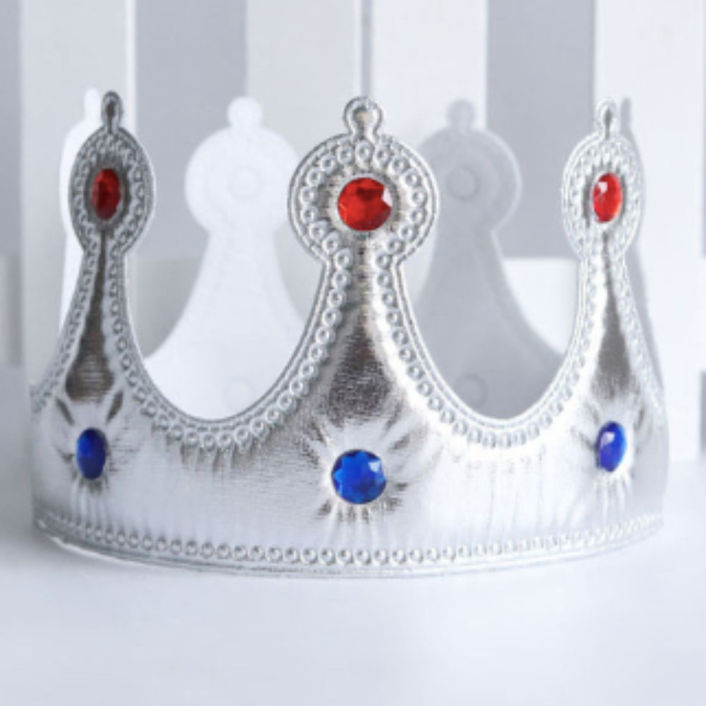 Kids Silver Crown from The Dressing UP Box