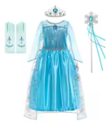 Elsa Dress and Accessory Set