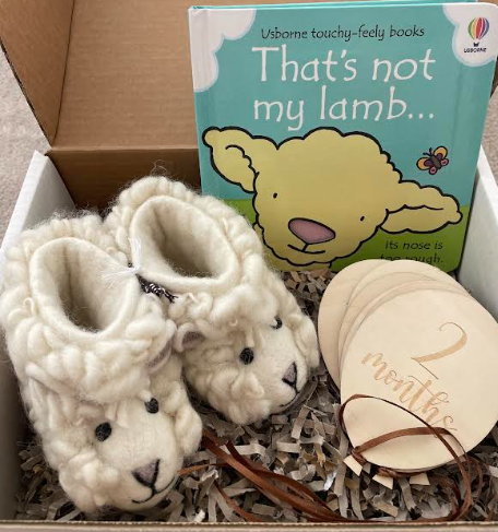 Lamb Newborn Gift Box