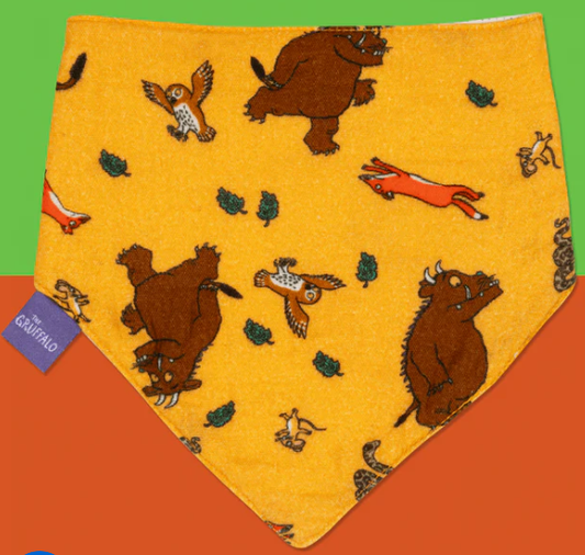 Orange Gruffalo Bib