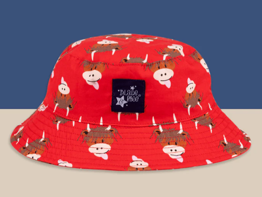 Highland Cow Summer Hat