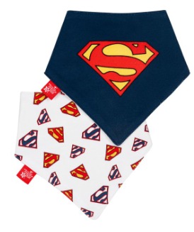 Superman Bibs - Set of 2
