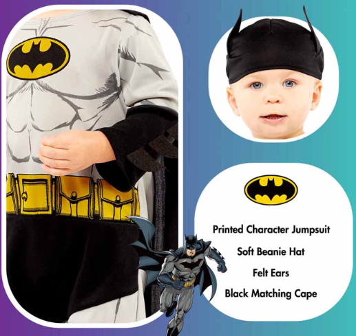 Batman Costume-Infants