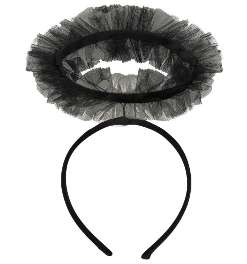 Black Angel Halo Headband