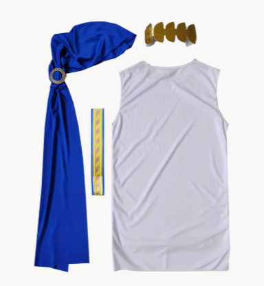 Greek Blue Toga