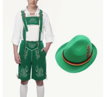 Men's Green Oktoberfest Costume