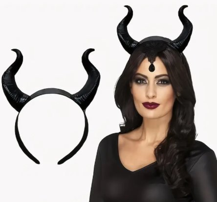 Black Horn Headband