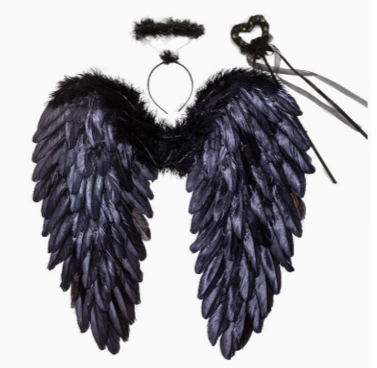 Black Angel Accessory Set
