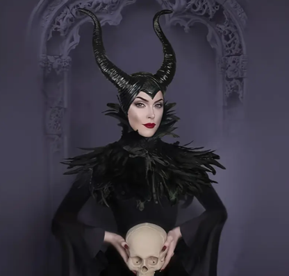 Maleficent Dress With Horns