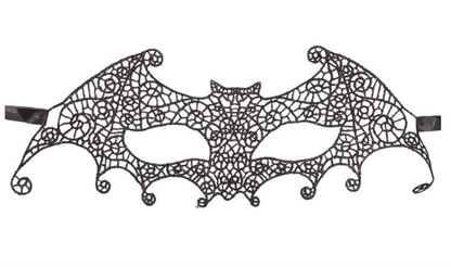 PRE-ORDER! Embroidered bat mask