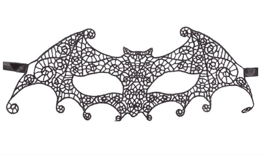 PRE-ORDER! Embroidered bat mask