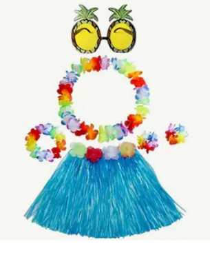 Hawaiian Luau Skirt
