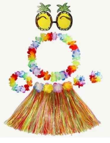 Hawaiian Luau Skirt