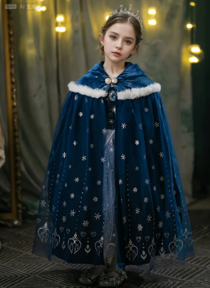 Luxury Velvet Cape