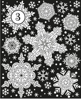 Magic Painting Countdown to Christmas