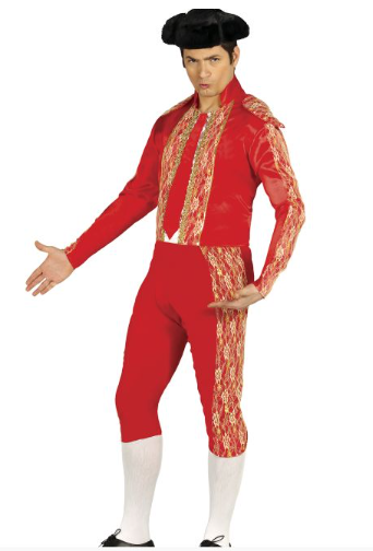 Red Torero-Bullfighter
