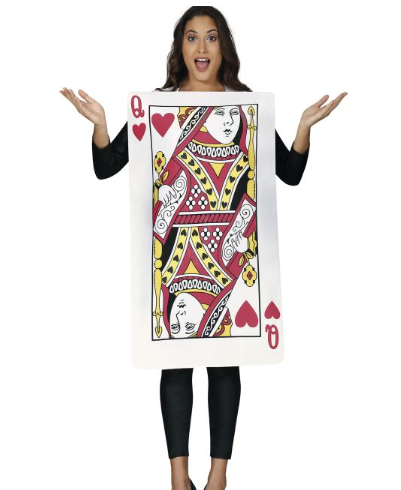 Queen of Hearts Card