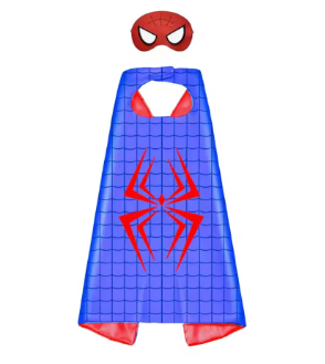 Various Spider-Man Cape & Mask Sets