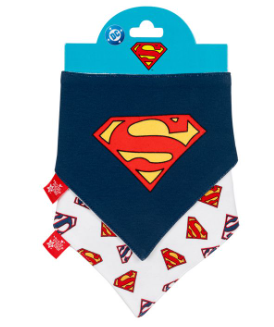 Superman Bibs - Set of 2