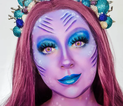 Purple Face Paint