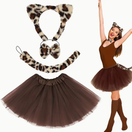 Leopard Tutu Set
