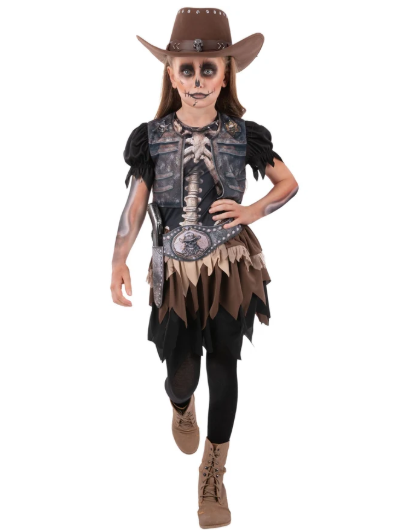 Skeleton Cowgirl Costume