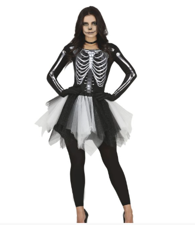 Skeleton Dress-Adult