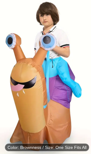 Snail Inflatable Costume for Youngsters