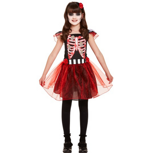 Day of the Dead Skeleton Tutu Dress